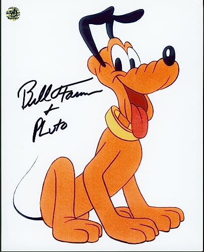 Bill Farmer Disney "Pluto" Authentic Signed 8x10 Photo Wizard World #023762