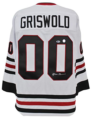 Chevy Chase Christmas Vacation Signed Santa Clark Griswold Jersey BAS #M54316