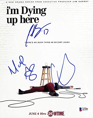 I'm Dying Up Here (3) Angarano, Graynor & Daly Signed 8x10 Photo BAS #A57086