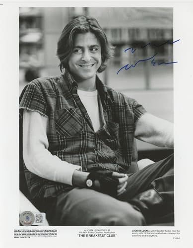 Judd Nelson The Breakfast Club Authentic Signed 8x10 Photo BAS #BL44556