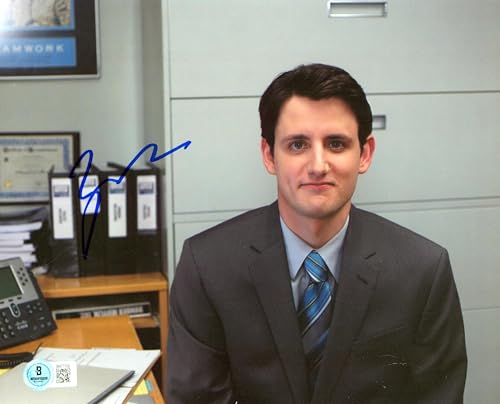 Zach Woods The Office Authentic Signed 8x10 Photo Autographed BAS #BN77100