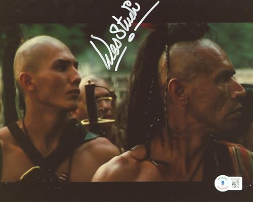 Wes Studi The Last of the Mohicans Authentic Signed 8x10 Photo BAS #BF06335