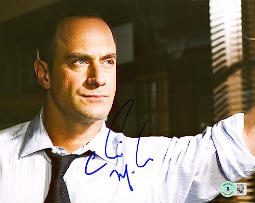 Christopher Meloni Law & Order SVU Authentic Signed 8x10 Photo BAS #BG83174