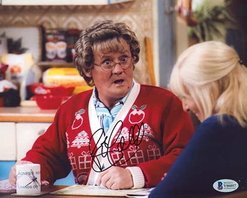 Brendan O'Carroll Mrs. Brown's Boys Authentic Signed 8x10 Photo BAS #Y06057