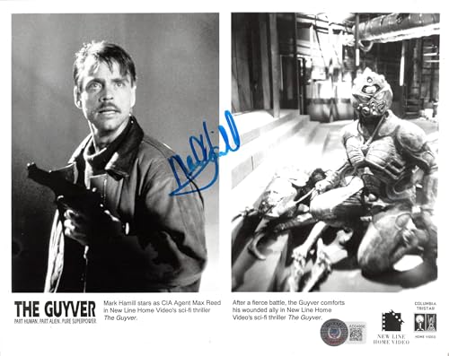 Mark Hamill The Guyver Authentic Signed 8x10 Black & White Photo BAS #AD04998
