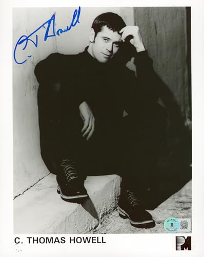 C. Thomas Howell The Outsiders Authentic Signed 8x10 Photo BAS #BL44835