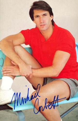 Michael Corbett The Young and the Restless Signed 3.5x5.5 Postcard BAS #BM03299