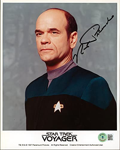 Robert Picardo Star Trek Voyager Authentic Signed 8x10 Promo Photo BAS #BB83046