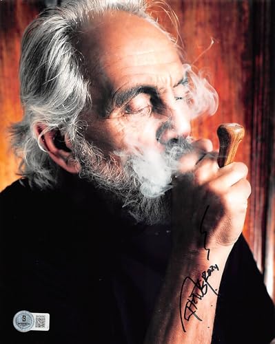 Tommy Chong Cheech & Chong Signed 8x10 Vertical Photo w/ Black Sig BAS 5