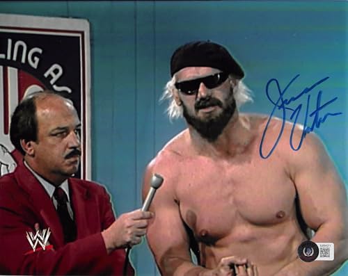 Jesse Ventura Predator Authentic Signed 8x10 Horizontal Photo w/ Blue Sig BAS 6