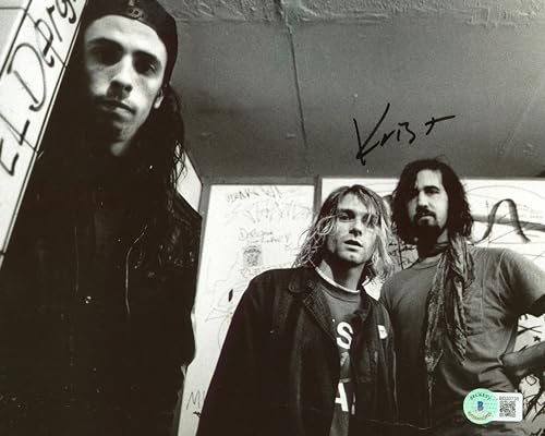 Krist Novoselic Nirvana Authentic Signed 8x10 Photo Autographed BAS #BD20735