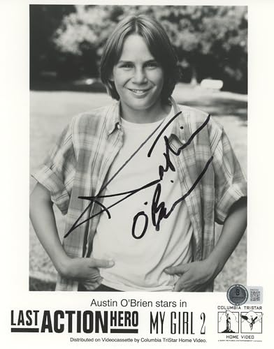 Austin O'Brien Last Action Hero Authentic Signed 8x10 Photo BAS #BM03332