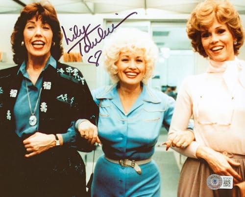 Lily Tomlin 9 to 5 Authentic Signed 8x10 Photo Autographed BAS #BF06363