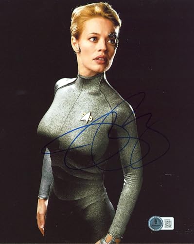 Jeri Ryan Star Trek Voyager Authentic Signed 8x10 Vertical Photo Autographed BAS