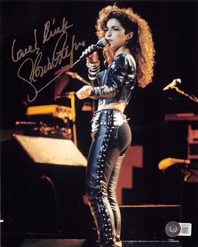 Gloria Estefan Miami Sound Machine "Love & Luck" Signed 8x10 Photo BAS #BJ054714