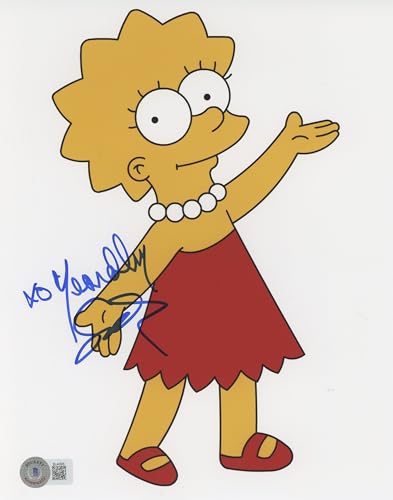 Yeardley Smith The Simpsons Authentic Signed 8x10 Photo Autographed BAS #BL44505