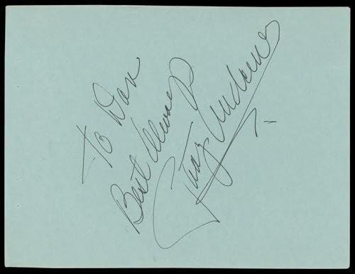 Patty Andrews The Phynx "Best Wishes" Signed Cut Signature BAS #BN06349