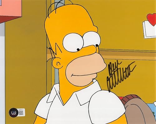 Dan Castellaneta The Simpsons Authentic Signed 8x10 Horizontal Photo BAS 1