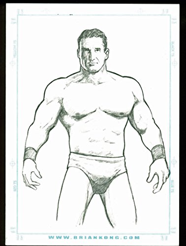 Brian C. Kong Authentic Signed 5x7 Ken Shamrock 1/1 Art Print w/ PPC COA