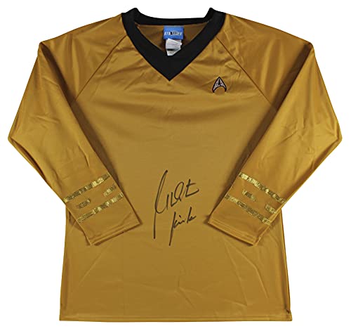 William Shatner Star Trek "Kirk" Authentic Signed Uniform Shirt BAS Witnessed