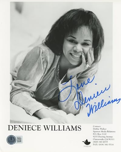 Deniece Williams Singer "Love" Authentic Signed 8x10 Photo BAS #BM03462