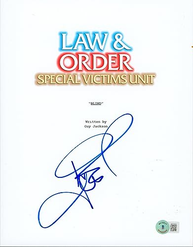 Ice-T Law & Order SVU Authentic Signed 8.5x11 Script Cover Photo BAS #BH01619
