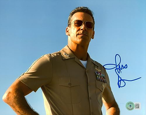 Jon Hamm Top Gun: Maverick Authentic Signed 8x10 Photo Autographed BAS #BH01674