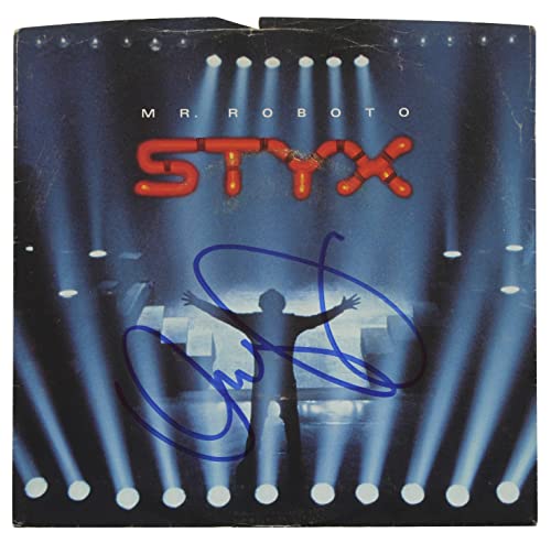 Dennis Deyoung Styx Authentic Signed Mr. Roboto 45 RPM Album Cover BAS #BG82343