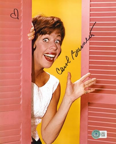 Carol Burnett Authentic Signed 8x10 Photo Autographed BAS #BJ67507