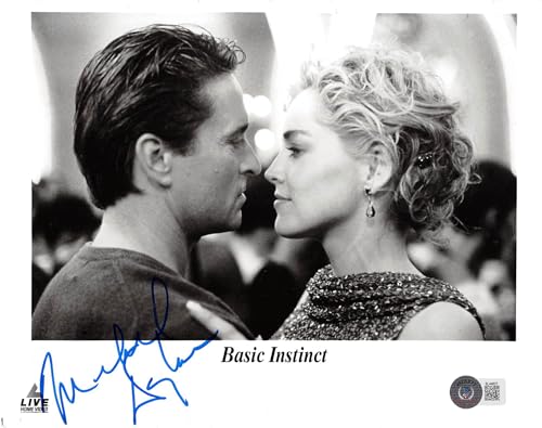 Michael Douglas Basic Instinct Authentic Signed 8x10 Photo BAS #BL44637