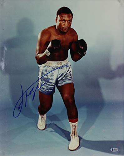 Joe Frazier Authentic Signed 16x20 Vertical Photo Autographed BAS