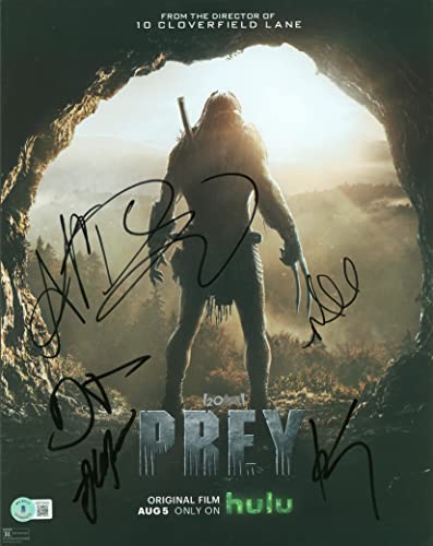 Prey (6) Dilegro, Midthunder +4 Authentic Signed 11x14 Photo BAS #AB76444
