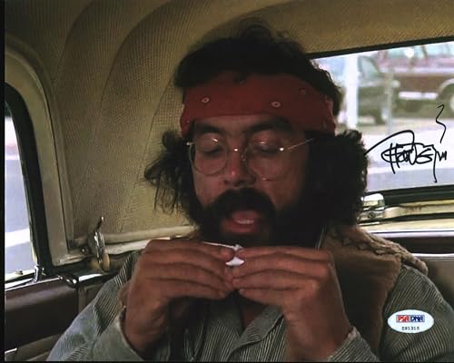 Tommy Chong Up in Smoke Authentic Signed 8x10 photo Autographed PSA/DNA #Z91315