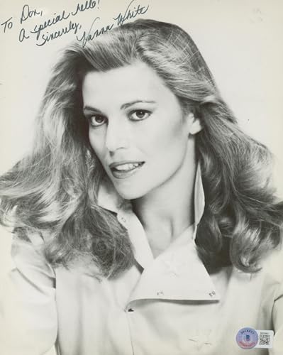 Vanna White Wheel of Fortune "Hello! Sincerely" Signed 8x10 Photo BAS #BK03901