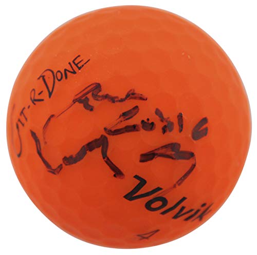 Larry The Cable Guy Cars Authentic Signed Orange Volvik Golf Ball BAS #C51402