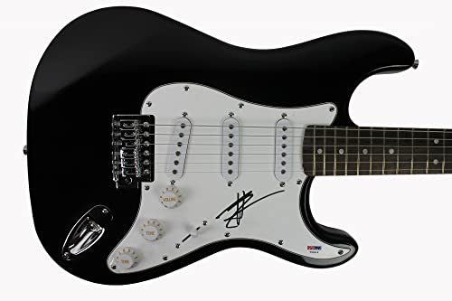 Synyster Gates Avenged Sevenfold Signed Black Electric Guitar PSA/DNA #T66918