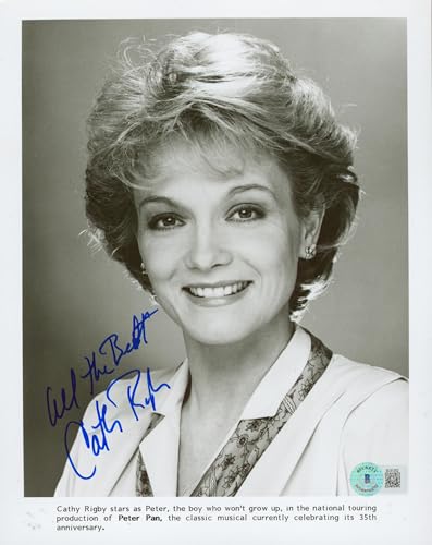 Cathy Rigby Peter Pan "All The Best" Authentic Signed 8x10 Photo BAS #BL81252