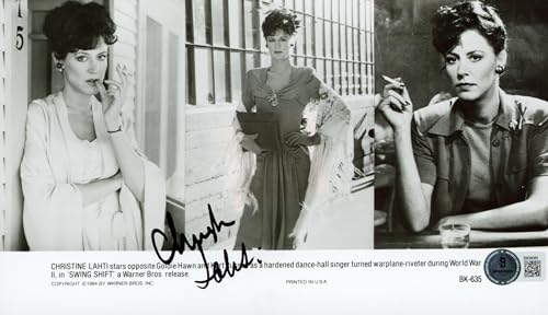 Christine Lahti Chicago Hope Signed 5.5x9 Photo Autographed BAS #BM38080