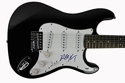 Robby Krieger The Doors Authentic Signed Black Electric Guitar PSA/DNA #T21405