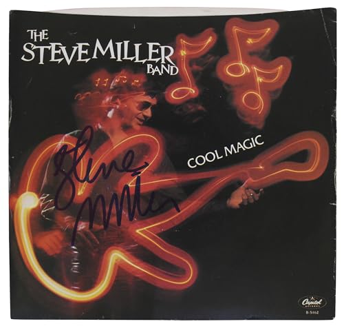 Steve Miller Authentic Signed Cool Magic 45 RPM Album Cover BAS #BF88157