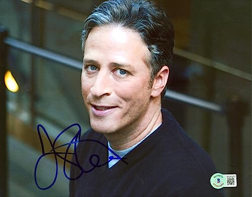 John Stewart The Daily Show Authentic Signed 8x10 Photo Autographed BAS #BG83207