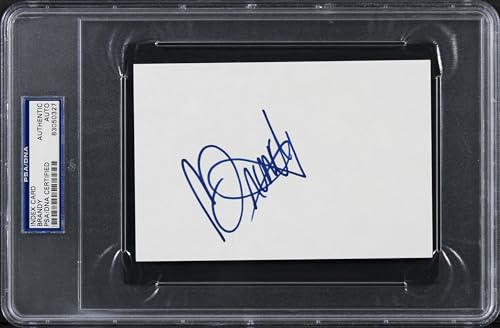 Brandy Authentic Signed 4X6 Index Card Autographed PSA/DNA Slabbed