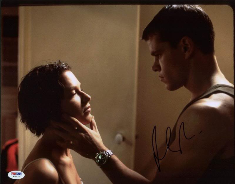 Matt Damon Bourne Identity Signed Authentic 11X14 Photo PSA/DNA #W24472