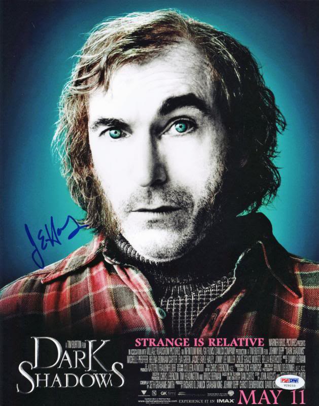 Jackie Earle Haley Dark Shadows Signed Authentic 11X14 Photo PSA/DNA #V29233