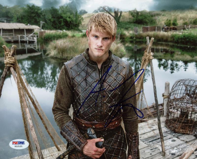 Alexander Ludwig Vikings Signed Authentic 8X10 Photo Autographed PSA/DNA #X12121