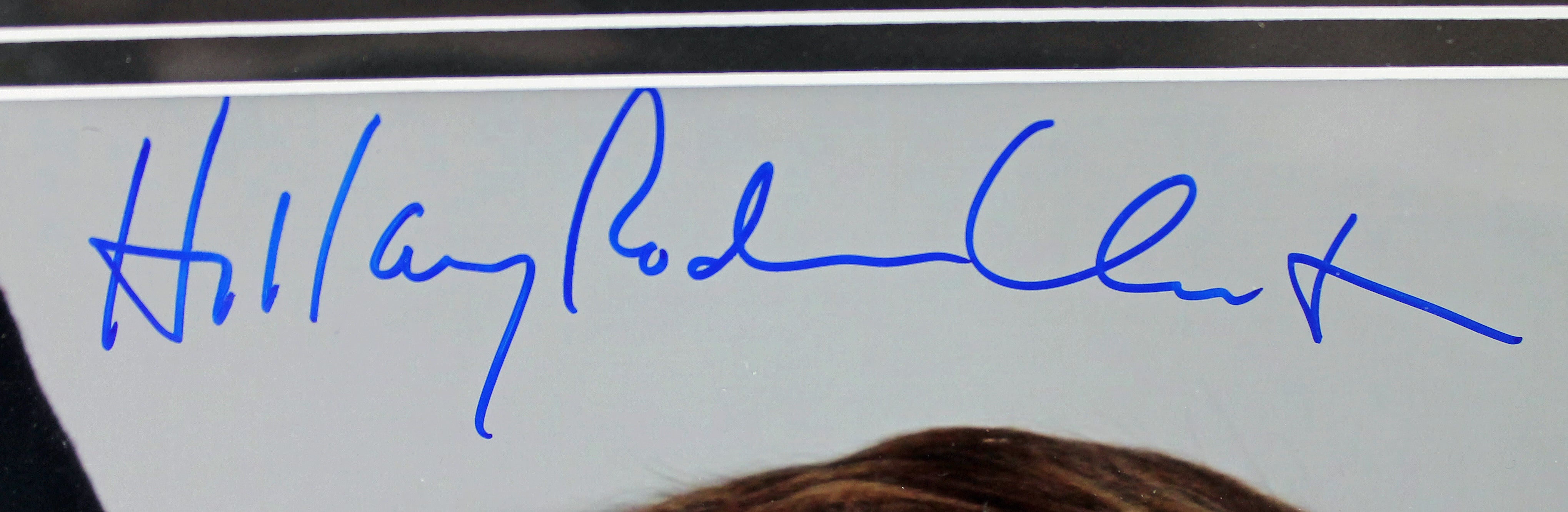 Hillary "Rodham" Clinton Authentic Signed 8x10 Photo Framed PSA/DNA #I72373