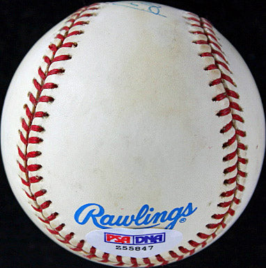 Bonnie Blair USA Speedskating Signed Authentic OML Baseball PSA/DNA #Z55847