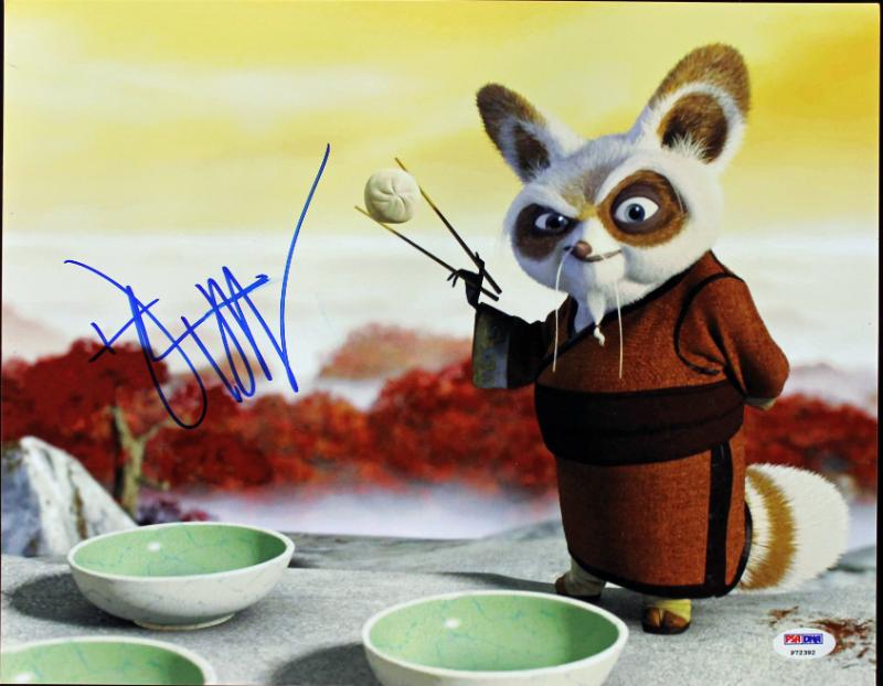 Dustin HOFfman King Fu Panda Signed Authentic 11X14 Photo PSA/DNA #P72392