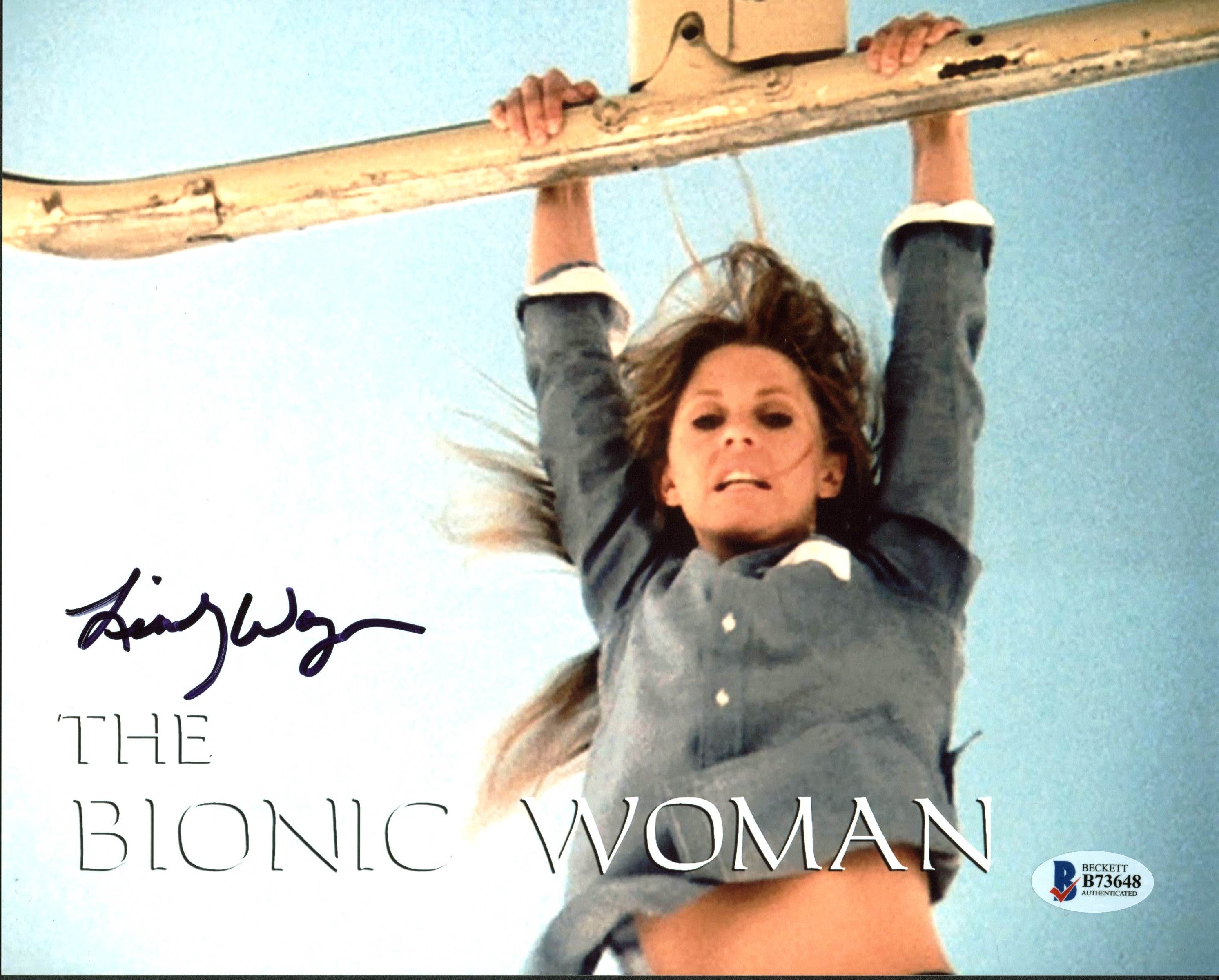 Lindsay Wagner The Bionic Woman Authentic Signed 8X10 Photo Autographed BAS