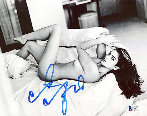 Cindy Crawford Model Authentic Signed 8x10 Sexy Photo Autographed BAS #Y06077
